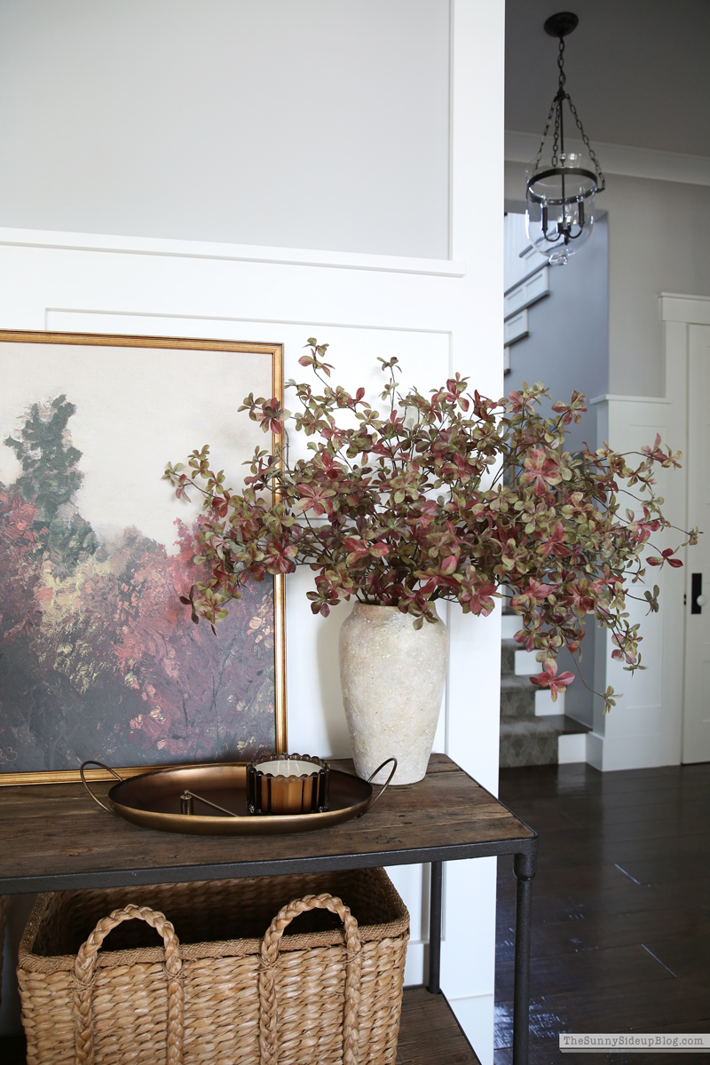 Fall Console Table (Sunny Side Up)
