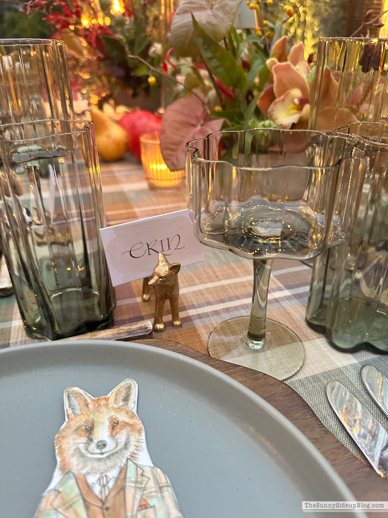 Fall/Thanksgiving Table (Sunny Side Up)