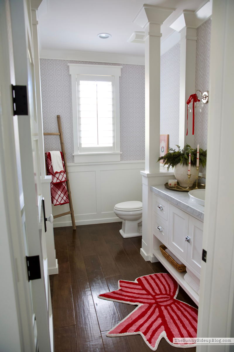 Christmas Bathroom (Sunny Side Up)