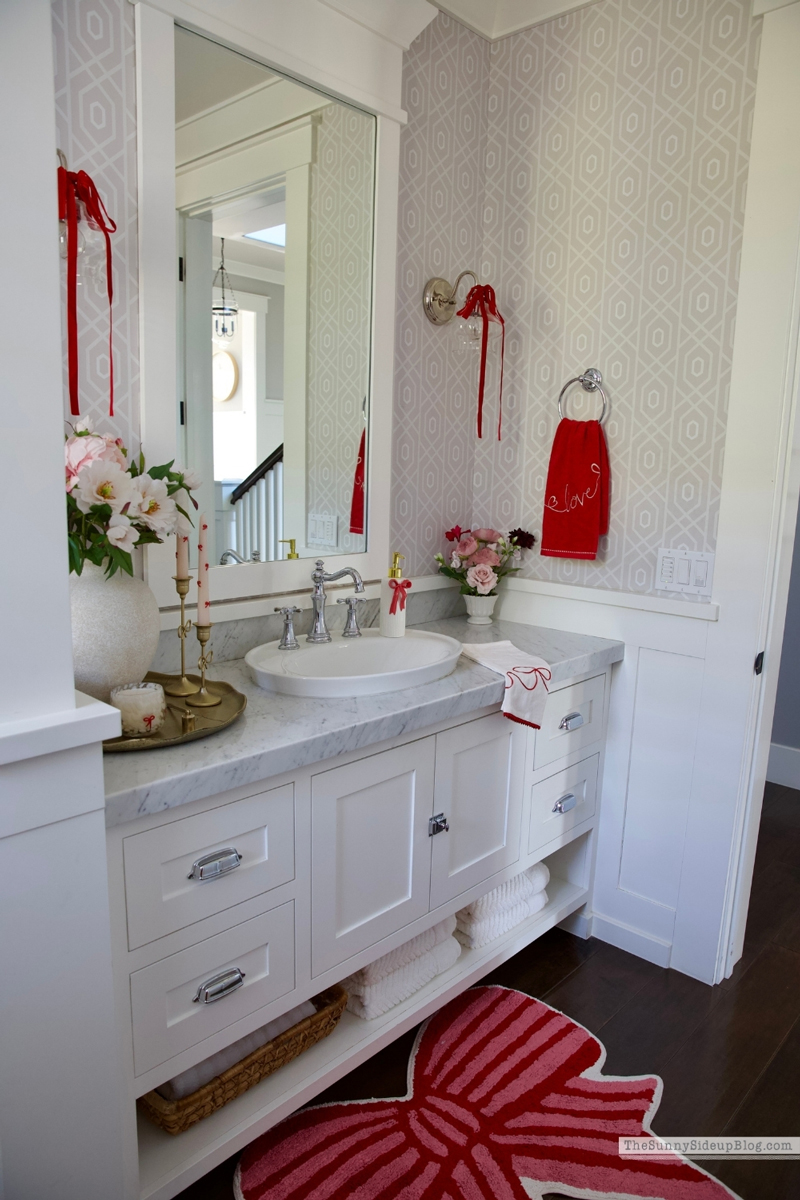 Holiday Bathroom (Sunny Side Up)