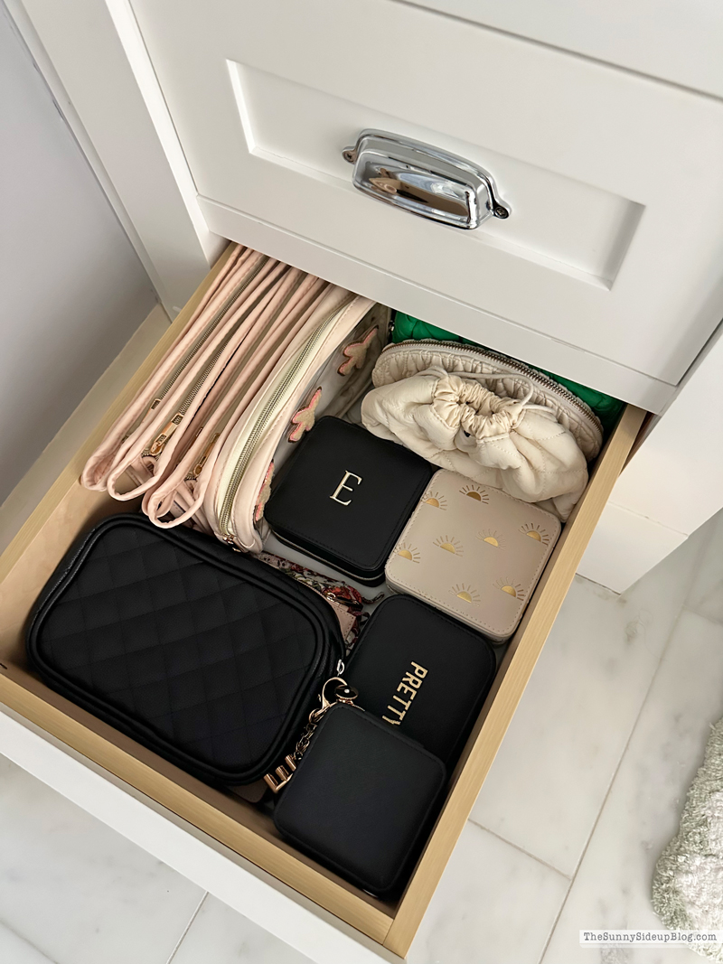 Organized Bathroom Drawers (Sunny Side Up)