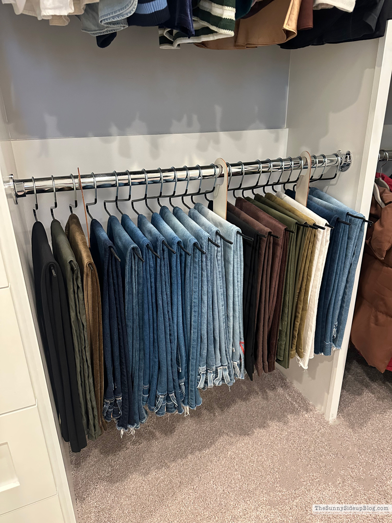 Organized Closet (Sunny Side Up)