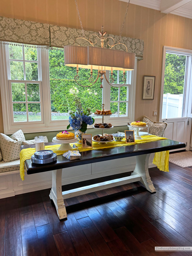 Blue and Yellow Wedding Shower with Lemons! (Sunny Side Up)