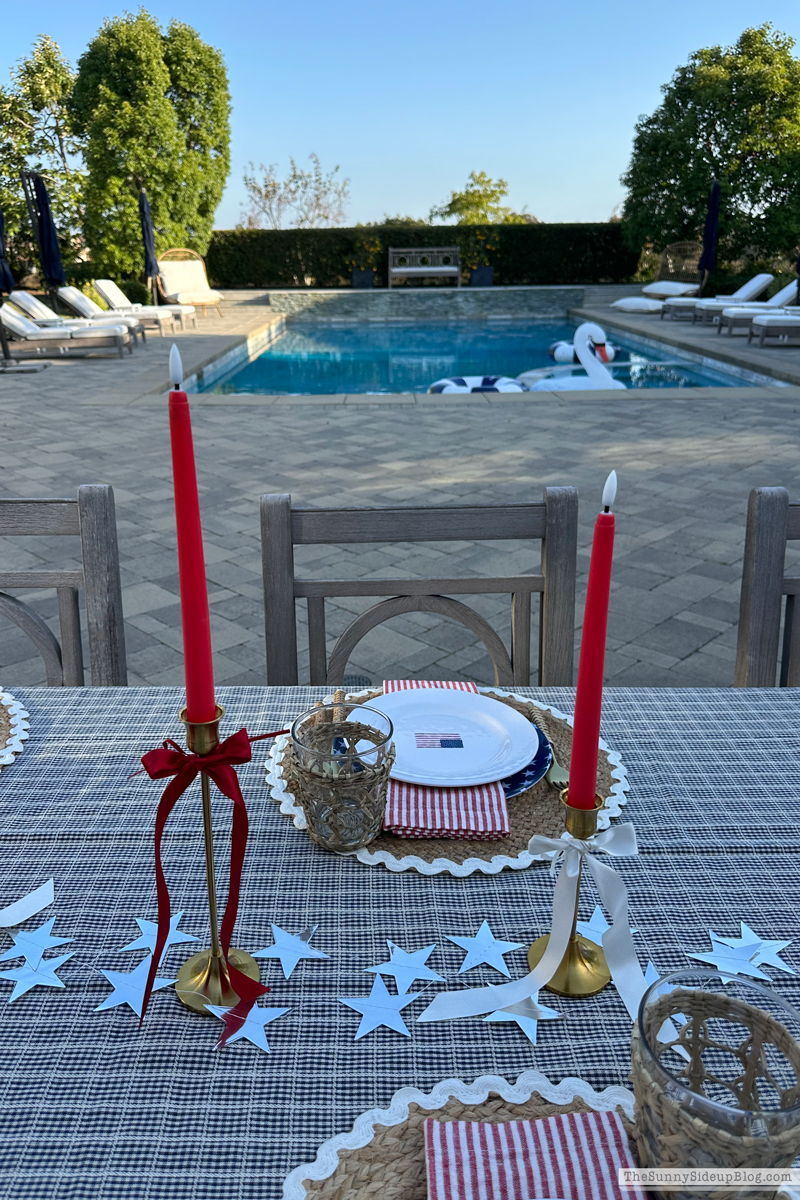 4th of July Table (Sunny Side Up)