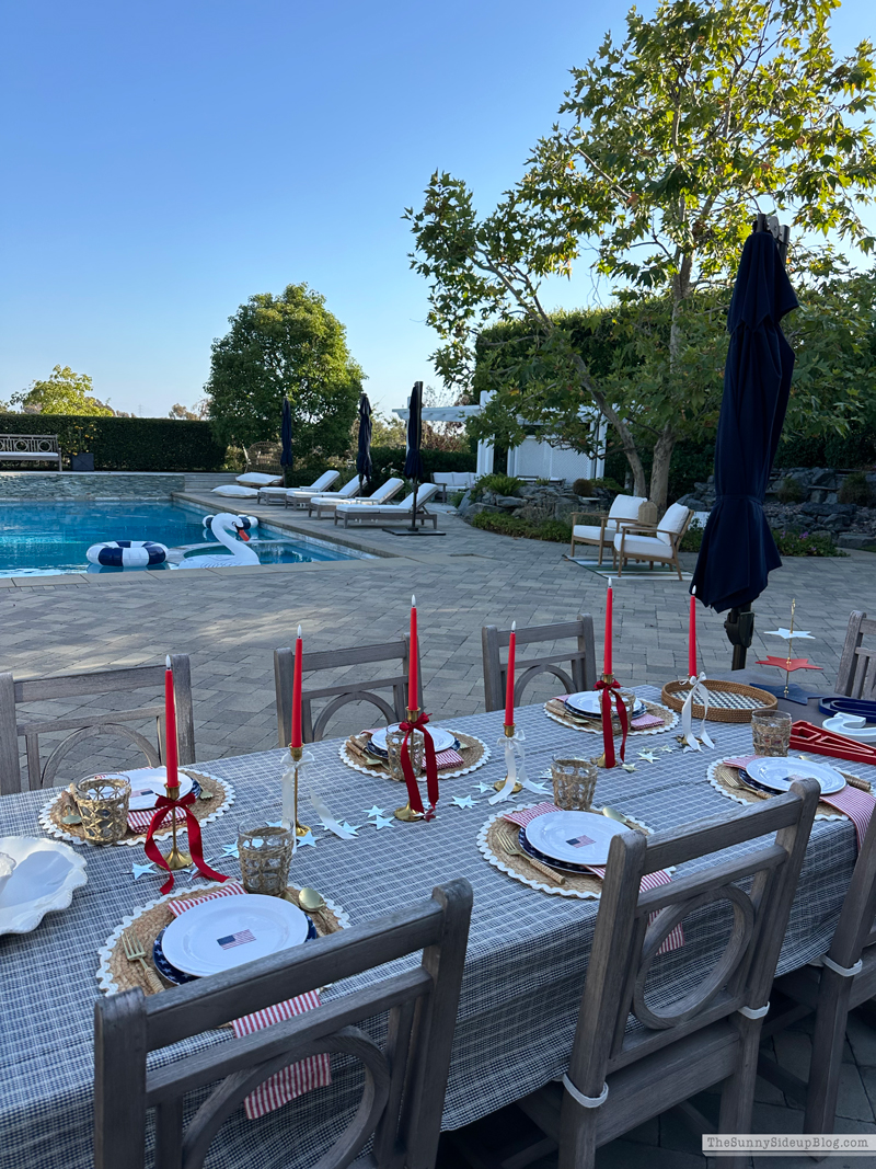 4th of July Table (Sunny Side Up)