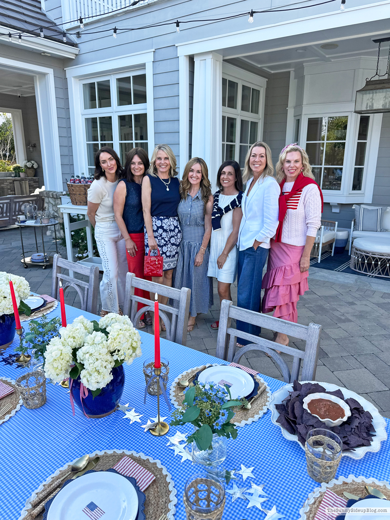 Summer Backyard 4th of July Dinner (Sunny Side Up Blog)
