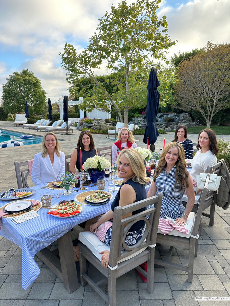 Summer Backyard 4th of July Dinner (Sunny Side Up Blog)