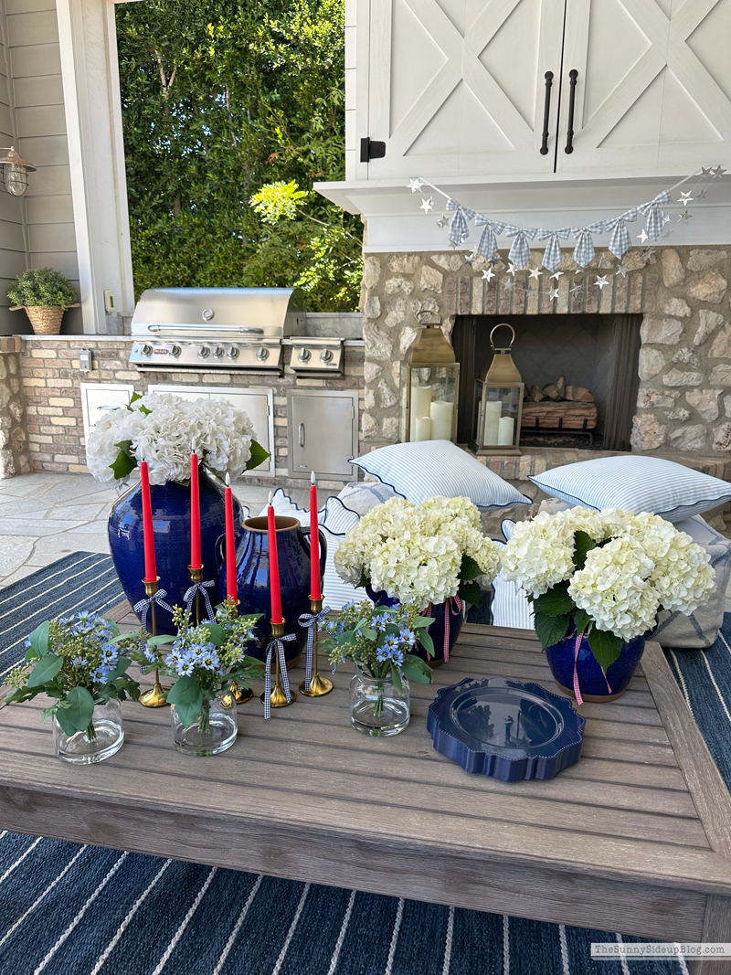 Summer Backyard 4th of July Dinner (Sunny Side Up Blog)