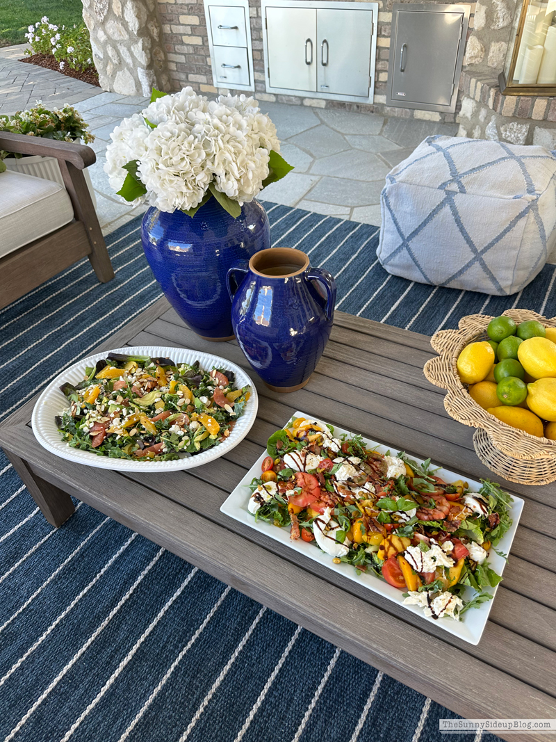 Summer Backyard 4th of July Dinner (Sunny Side Up Blog)
