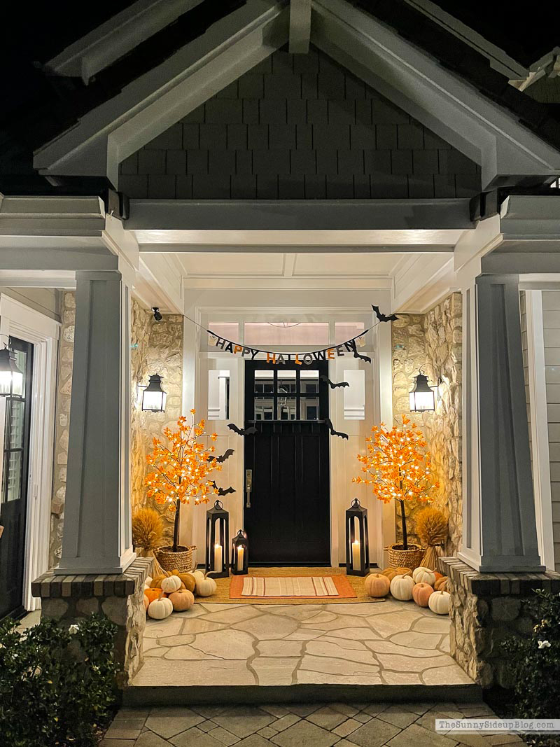 Fall/Halloween Porch Ideas (Sunny Side Up)