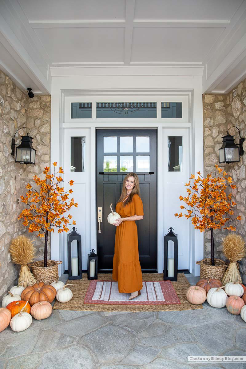 Fall/Halloween Porch Ideas (Sunny Side Up)