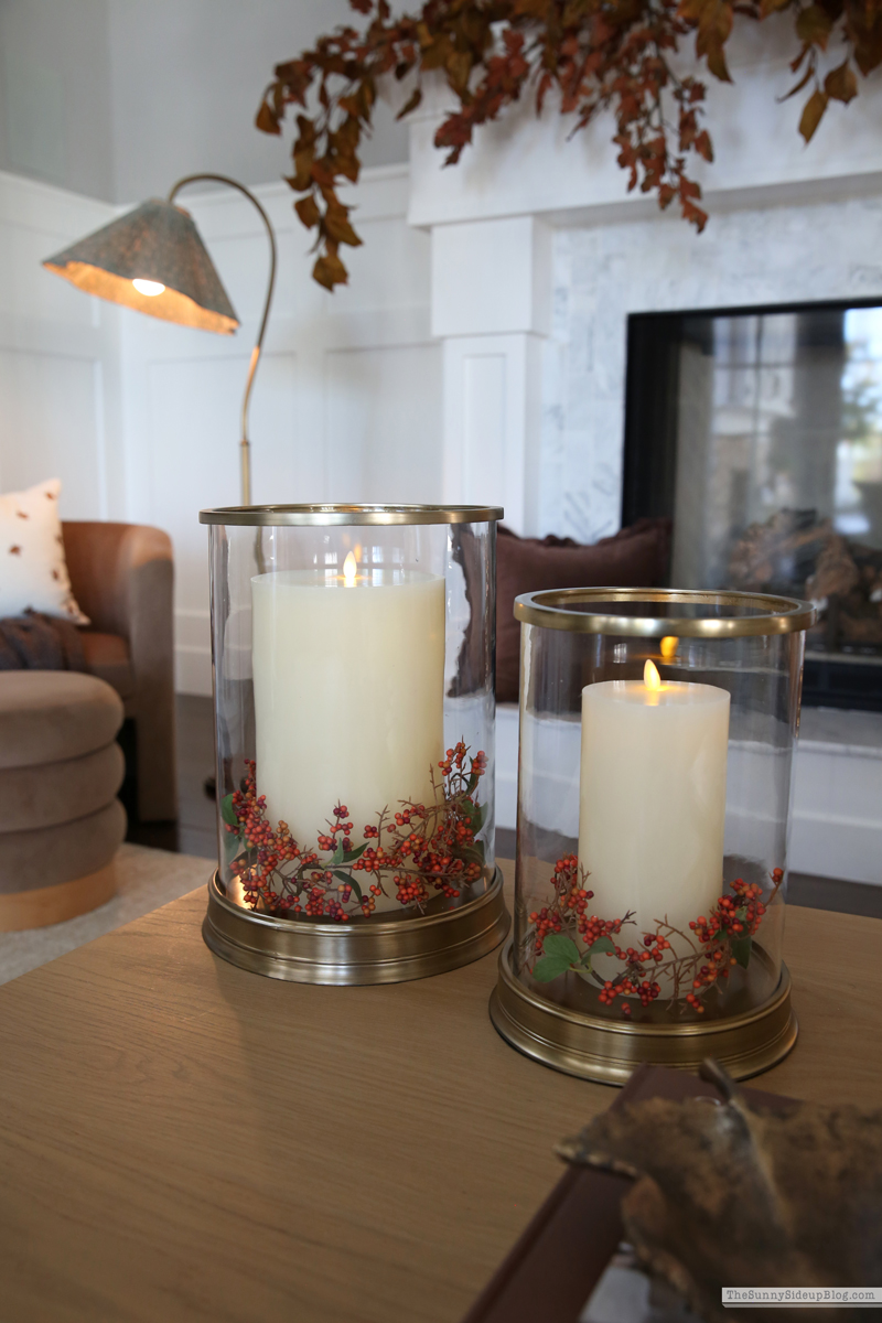 Cozy Fall Mantel (Sunny Side Up)